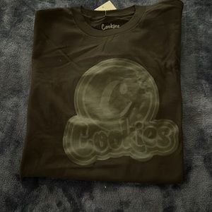 BLACK XL COOKIES TEE SHIRT NWT